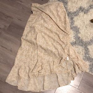 Long body floral skirt